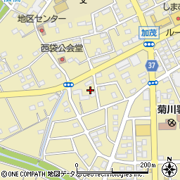 静岡県菊川市加茂5210周辺の地図