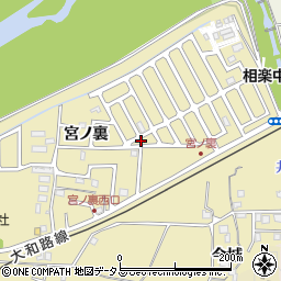 京都府木津川市木津宮ノ裏36-159周辺の地図