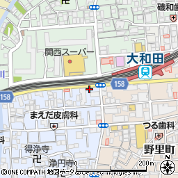 タイムズ大和田第１１駐車場周辺の地図