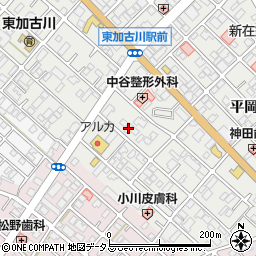 兵庫県加古川市平岡町新在家97-1周辺の地図