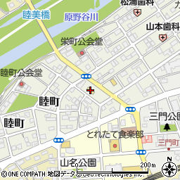 セブンイレブン袋井睦町店周辺の地図