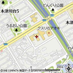 トヨタカローラ京都　木津川台店周辺の地図