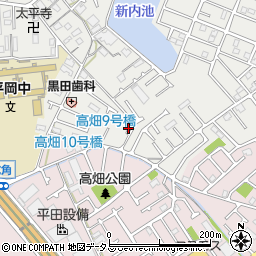 兵庫県加古川市平岡町新在家1923-8周辺の地図