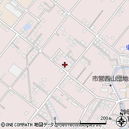 静岡県浜松市中央区西山町1941周辺の地図