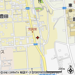 静岡県磐田市豊田100周辺の地図