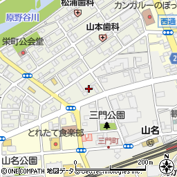 静岡県袋井市栄町11-4周辺の地図