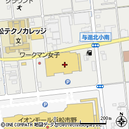 静岡県浜松市中央区市野町2744周辺の地図