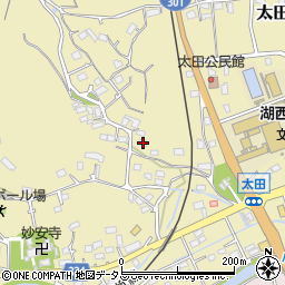 静岡県湖西市太田866周辺の地図