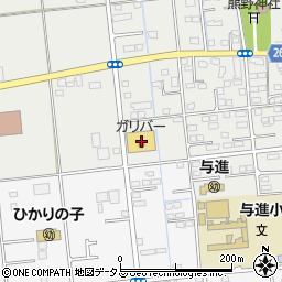 静岡県浜松市中央区市野町2445周辺の地図