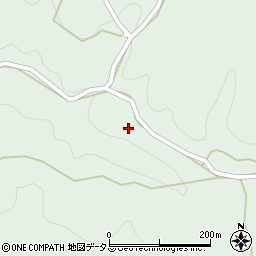 京都府南山城村（相楽郡）田山（シヲデ）周辺の地図