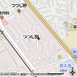 兵庫県加古川市平岡町つつじ野1-266周辺の地図