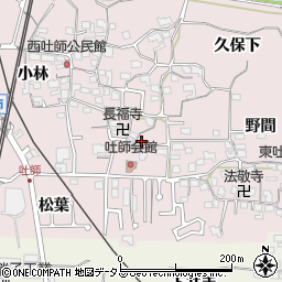 京都府木津川市吐師前ノ橋32周辺の地図