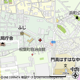 大阪府門真市泉町2周辺の地図