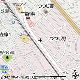 兵庫県加古川市平岡町つつじ野1-207周辺の地図