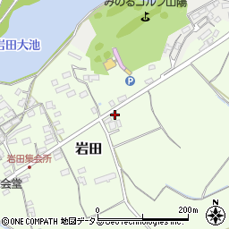 岡山県赤磐市岩田536周辺の地図