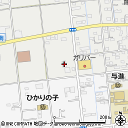 静岡県浜松市中央区市野町2460周辺の地図
