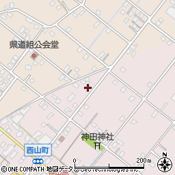 静岡県浜松市中央区西山町2105周辺の地図