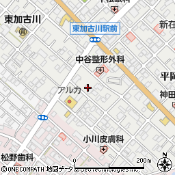 兵庫県加古川市平岡町新在家98周辺の地図