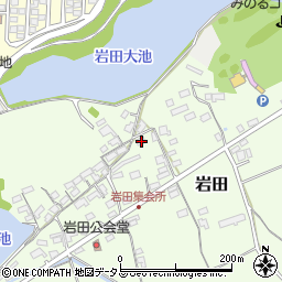 岡山県赤磐市岩田240周辺の地図