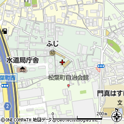 大阪府門真市泉町3周辺の地図