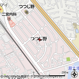 兵庫県加古川市平岡町つつじ野1-247周辺の地図