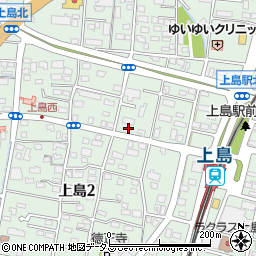 ガルボ　上島店周辺の地図