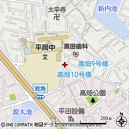 兵庫県加古川市平岡町新在家1773-4周辺の地図