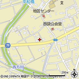 静岡県菊川市加茂1657-1周辺の地図