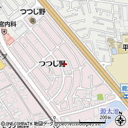 兵庫県加古川市平岡町つつじ野1-265周辺の地図