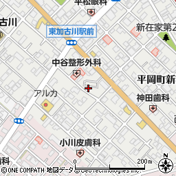 兵庫県加古川市平岡町新在家201-3周辺の地図