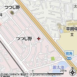 兵庫県加古川市平岡町つつじ野1-276周辺の地図
