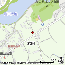 岡山県赤磐市岩田277周辺の地図