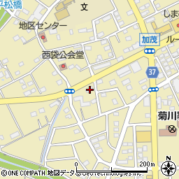 静岡県菊川市加茂5209周辺の地図