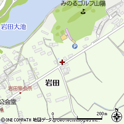 岡山県赤磐市岩田535周辺の地図