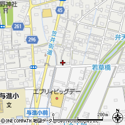 静岡県浜松市中央区市野町1516周辺の地図
