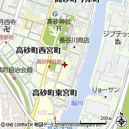 兵庫県高砂市高砂町東宮町122周辺の地図