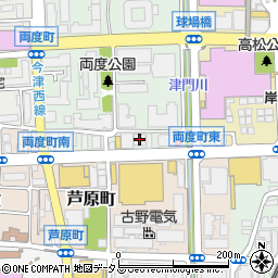 サイクルベースあさひ山幹西宮店周辺の地図