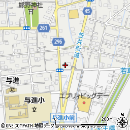 静岡県浜松市中央区市野町1575周辺の地図