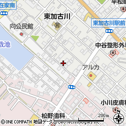 兵庫県加古川市平岡町新在家151周辺の地図