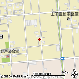 静岡県磐田市豊田510-1周辺の地図
