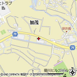 静岡県菊川市加茂1497-1周辺の地図