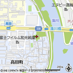 高田素盞鳴神社周辺の地図