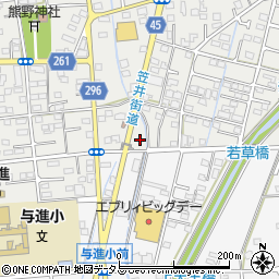 静岡県浜松市中央区市野町1571周辺の地図