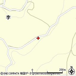 広島県神石郡神石高原町李378周辺の地図