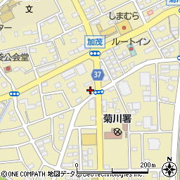 静岡県菊川市加茂5234周辺の地図