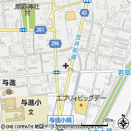 静岡県浜松市中央区市野町1574周辺の地図