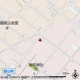 静岡県浜松市中央区西山町2090周辺の地図