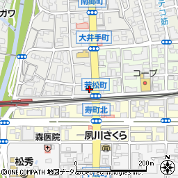 フリゼーア・コマキ夙川店周辺の地図