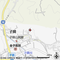 静岡県掛川市子隣136周辺の地図