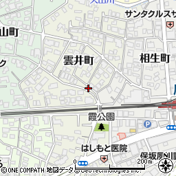 和倉住宅周辺の地図